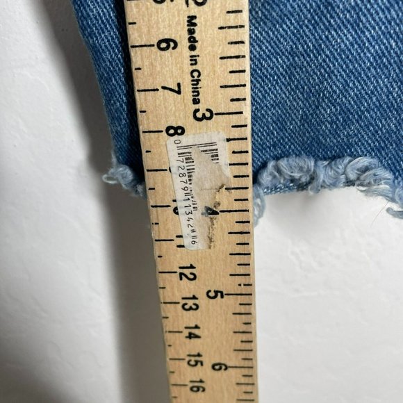 Billabong x Salty Blonde So Vibey Denim High Waisted Shorts - Picture 11 of 11